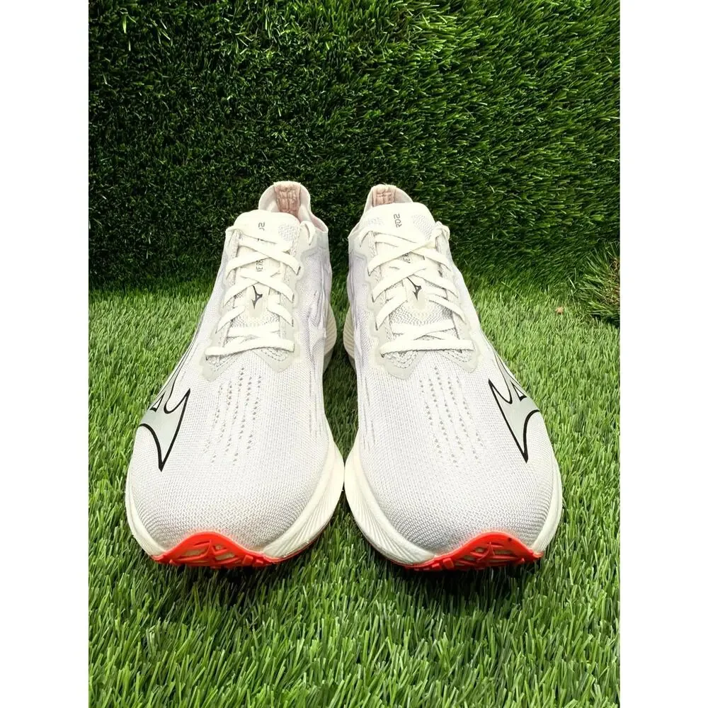 Mizuno Wave Rebellion Pro 2 U1GD241711 Athletic Shoes Men 6.5 White Mesh Jogging